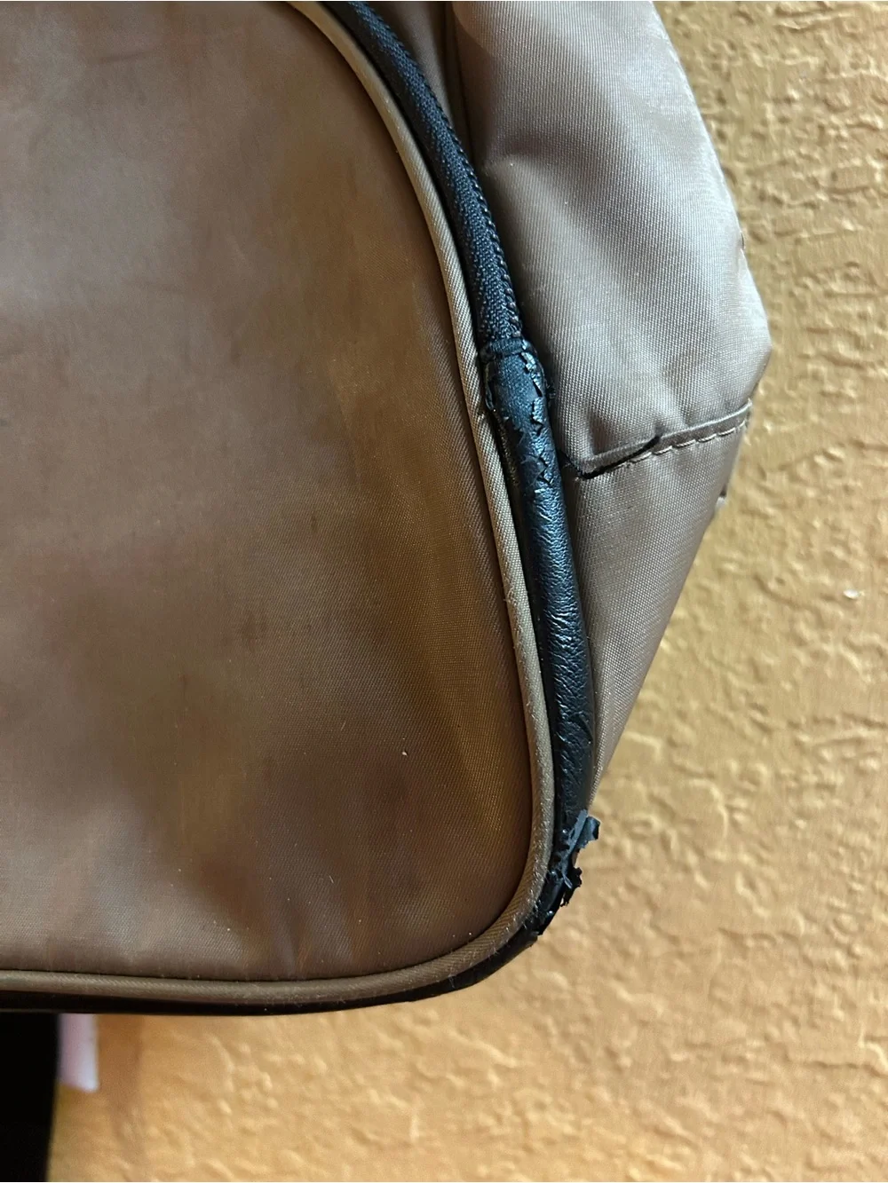 Versace-Inspired Brown Men's Backpack - Sleek Everyday Carry